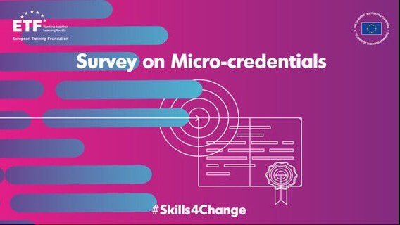 ETF survey on Micro-credentials #skills4change