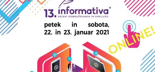 Grafična podoba, promocijski plakat 13.  Informativa: www.informativa.si